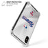 MLB Texas Rangers Home Jersey iPhone XS Max Clear Case